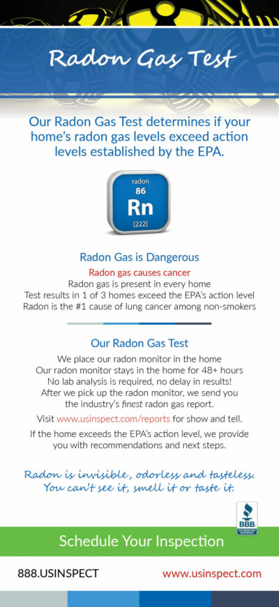 radon gas test